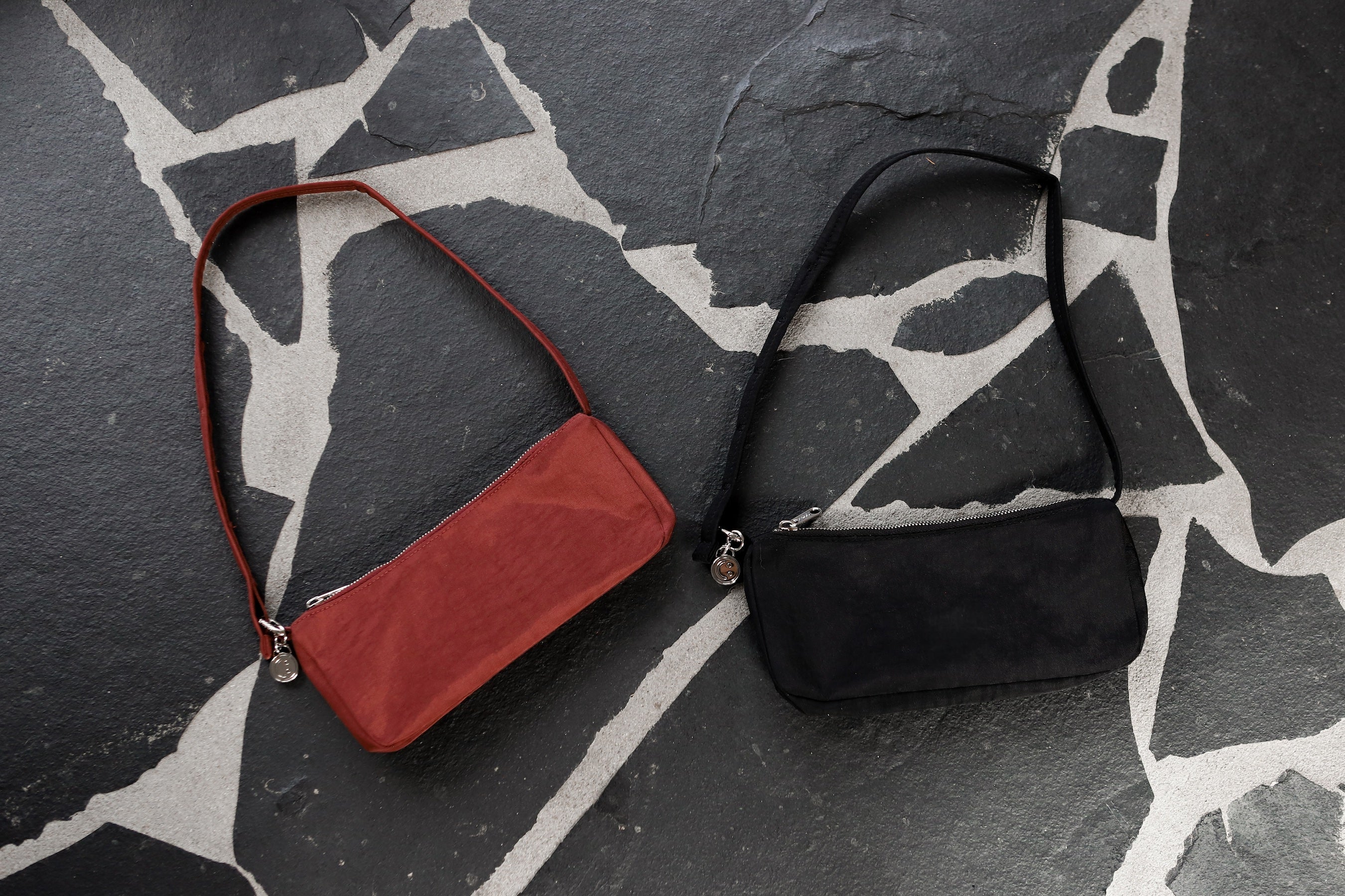 Mahogany Nylon Pochette