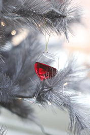 Glass of Red Wine Ornament