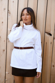 White Grace Turtleneck
