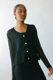 Black Roxana Cardigan