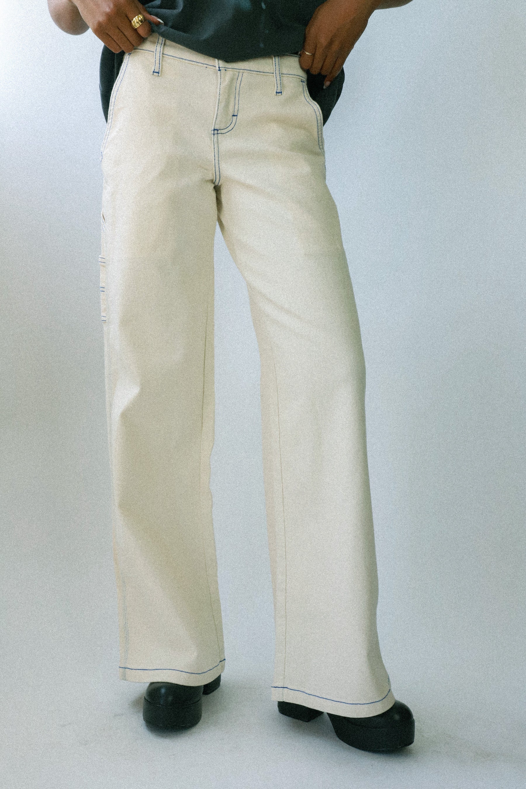 Warming Up Low Rise Slouch Carpenter