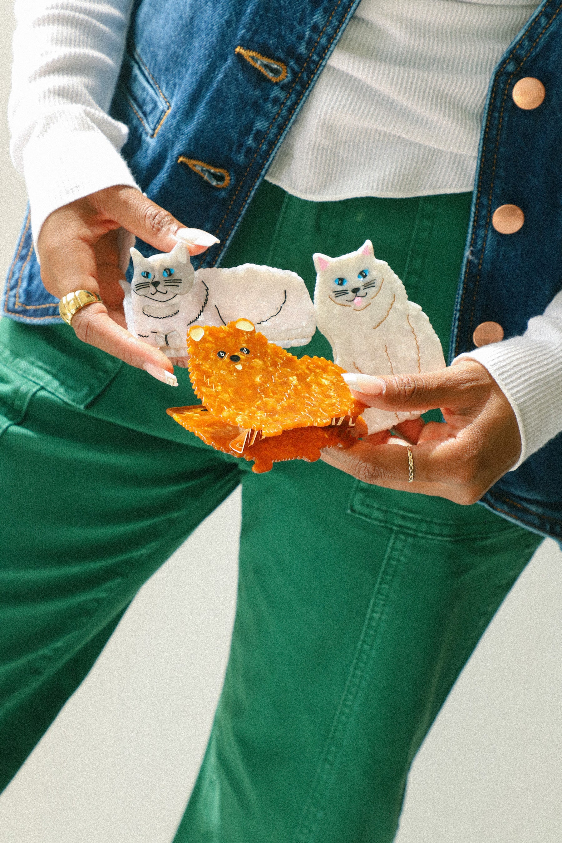 Pomeranian Claw Clip