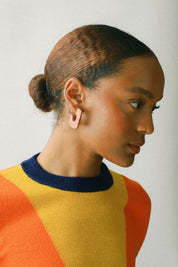 Wood Dria Square Hoops
