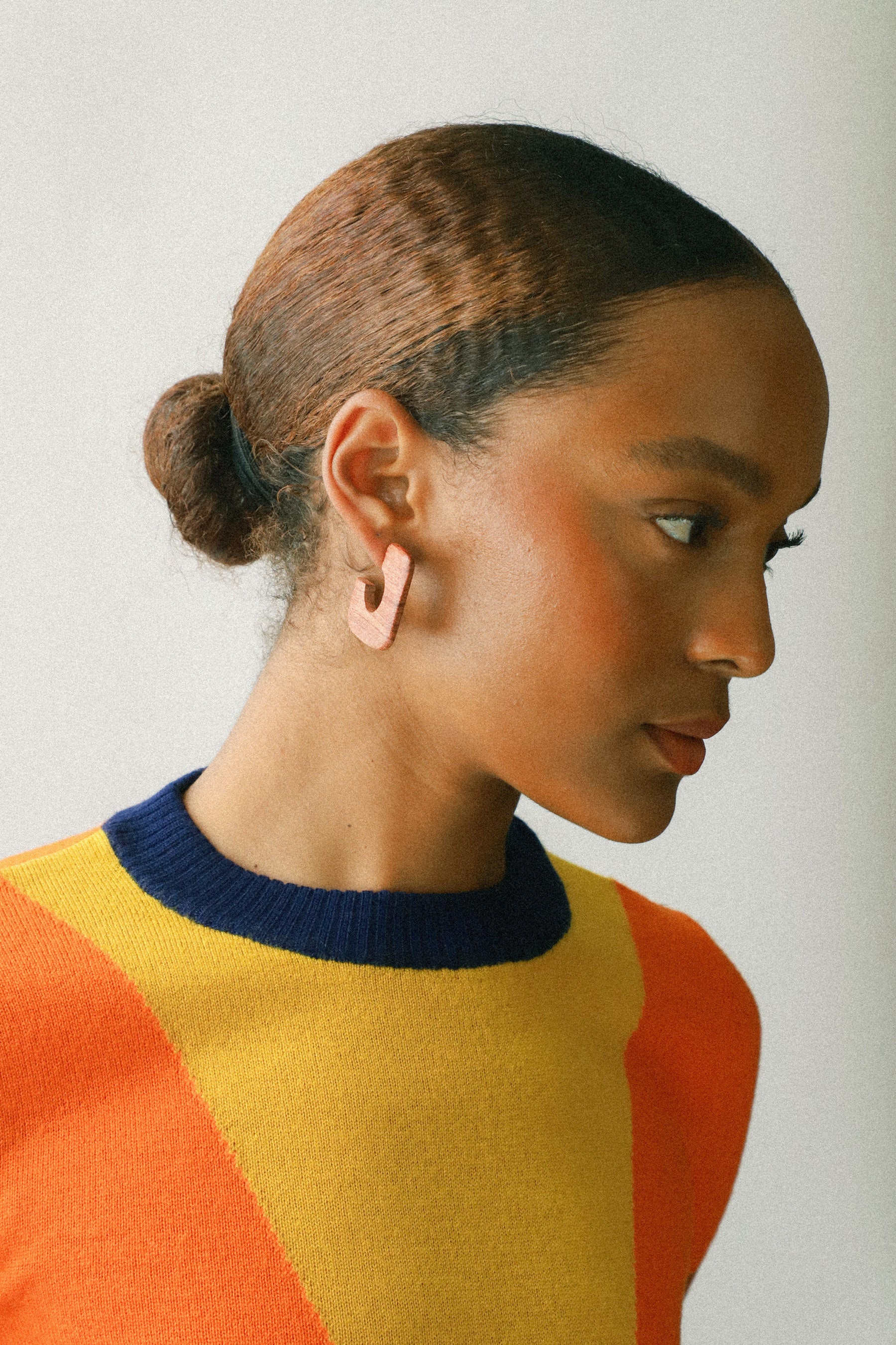 Wood Dria Square Hoops