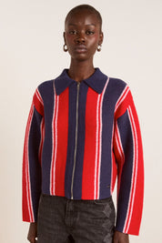 Bibi Boxy Reversible Cardigan