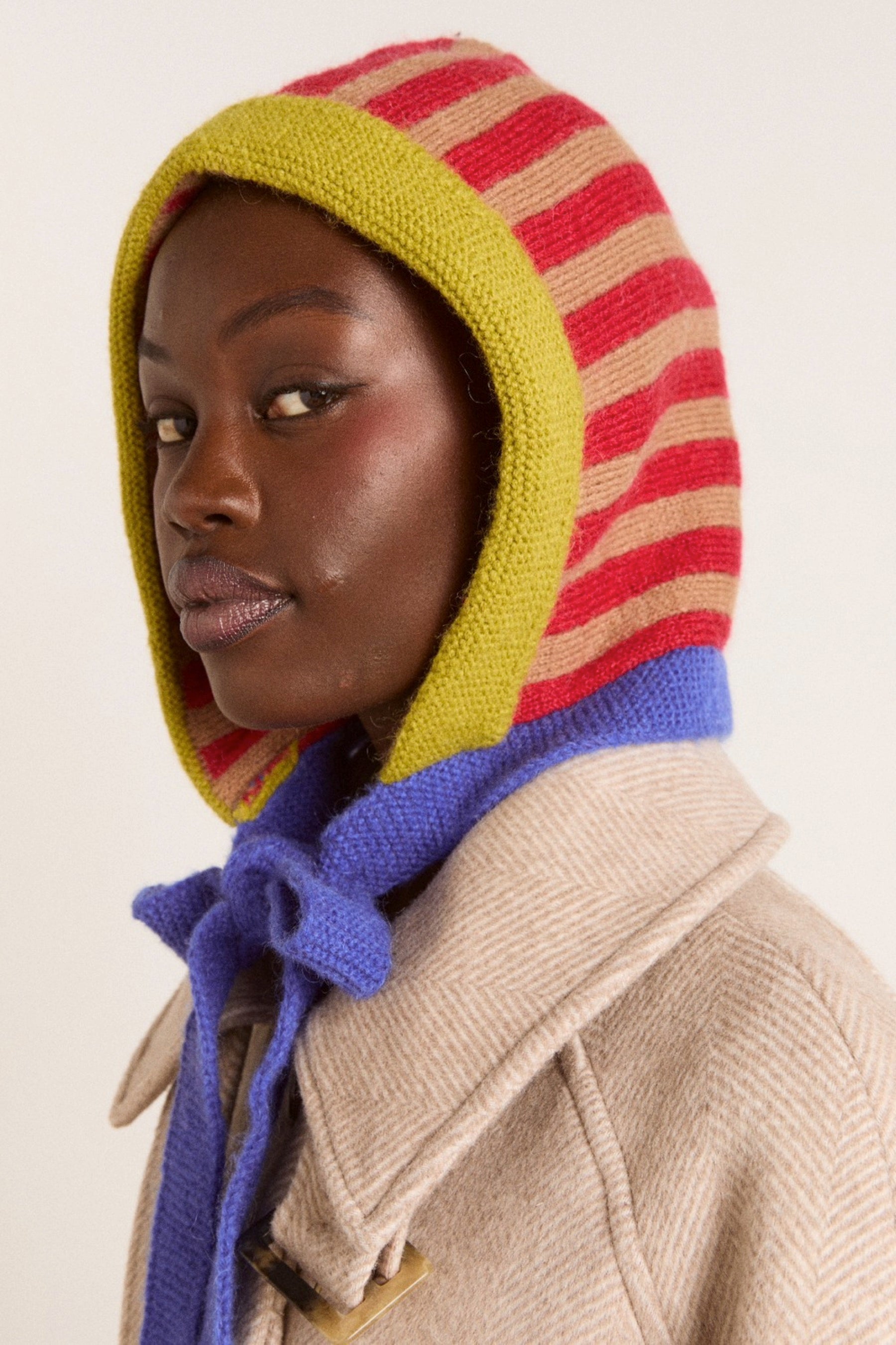 Mix Striped Bonnet