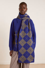 Argyle Saskia Scarf