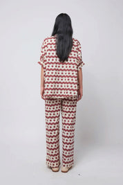 Geometric Stripes Trouser