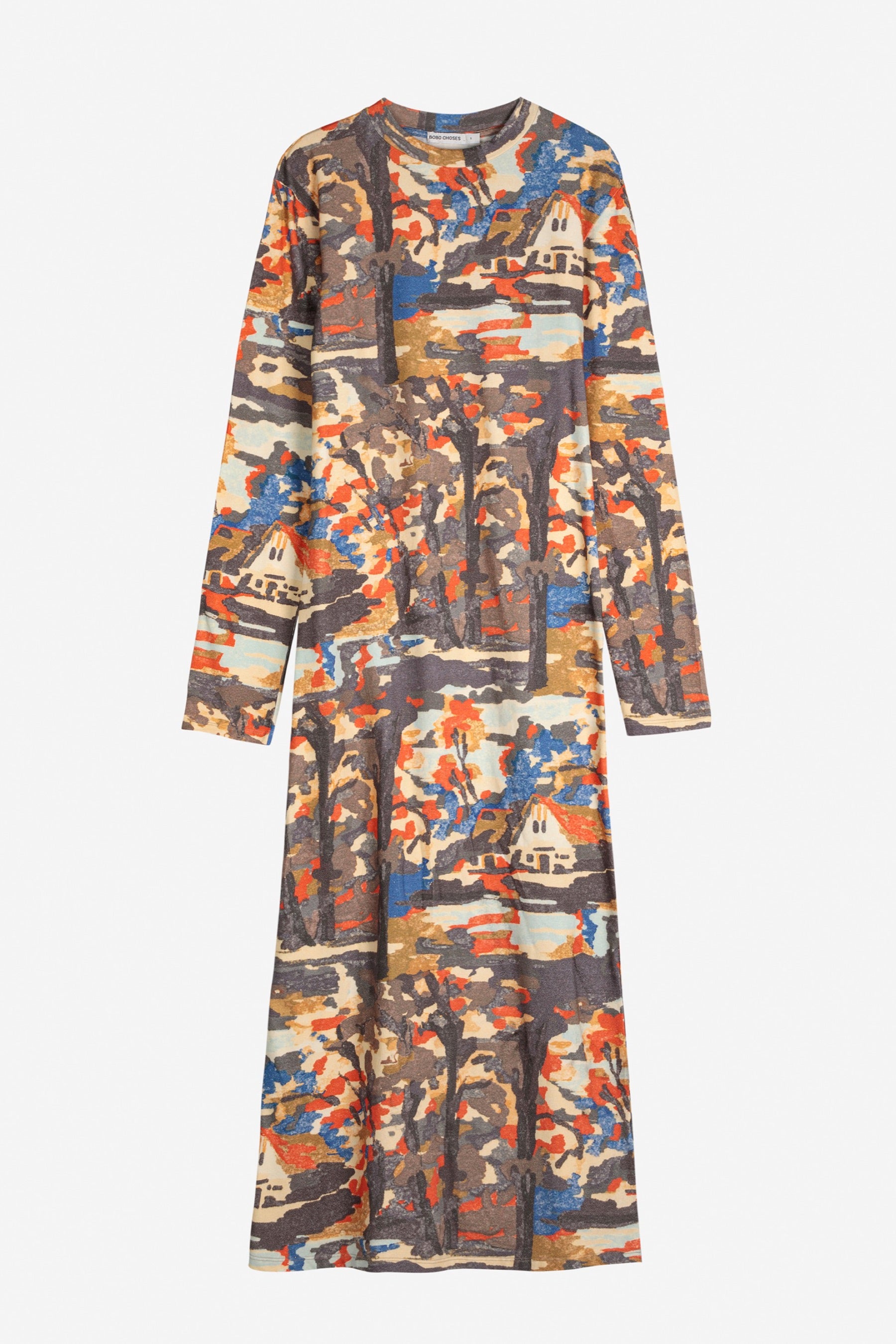 Forest House Midi Dress