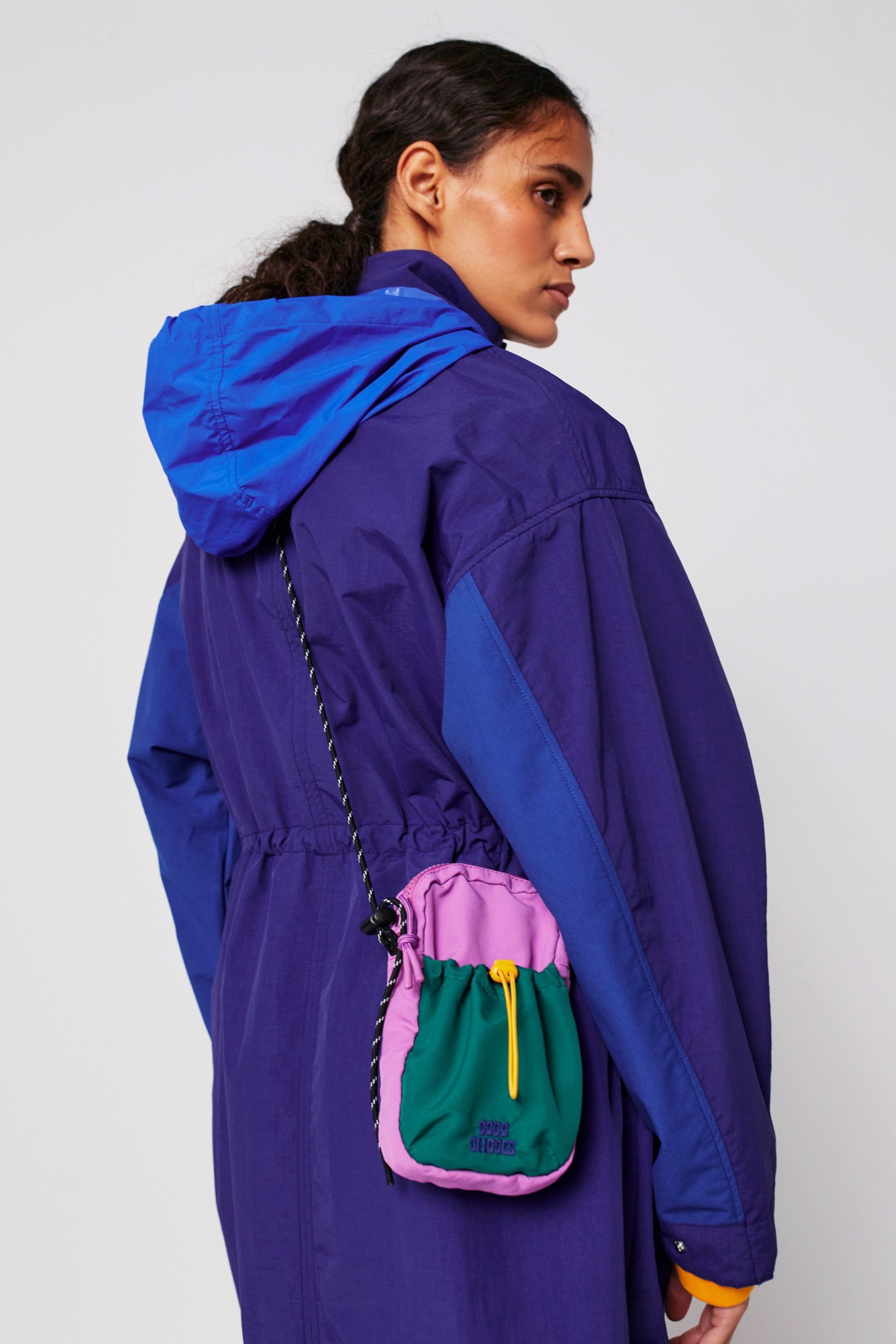 Color Block Technical Mini Bag