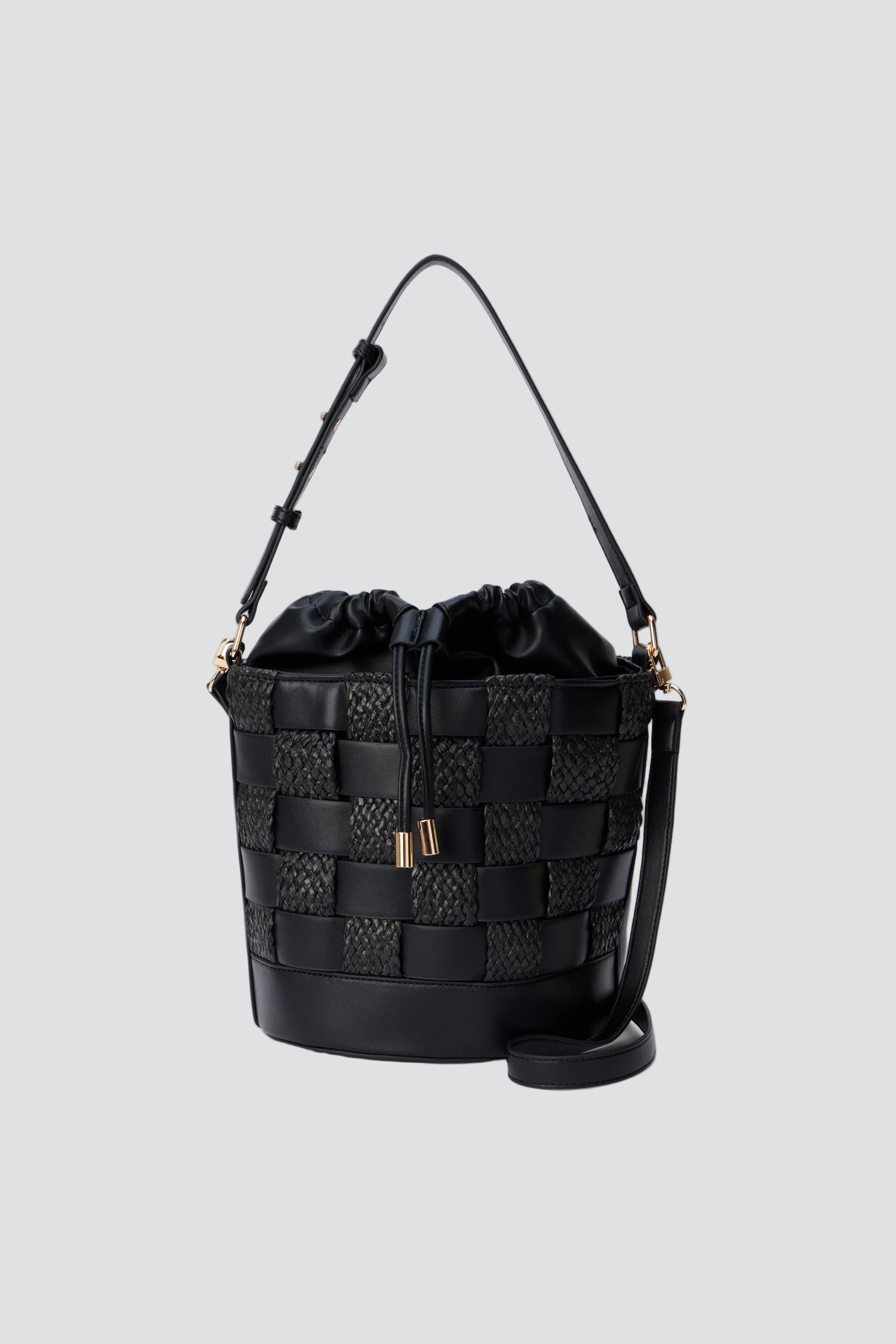 Black Balboa Bucket Bag
