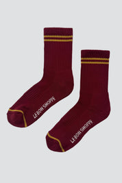 Cardinal Boyfriend Socks