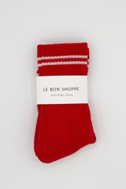 Red Boyfriend Socks