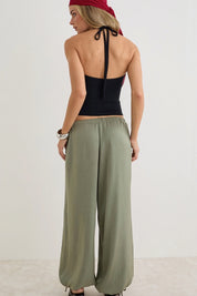 Khaki Brizid Pant