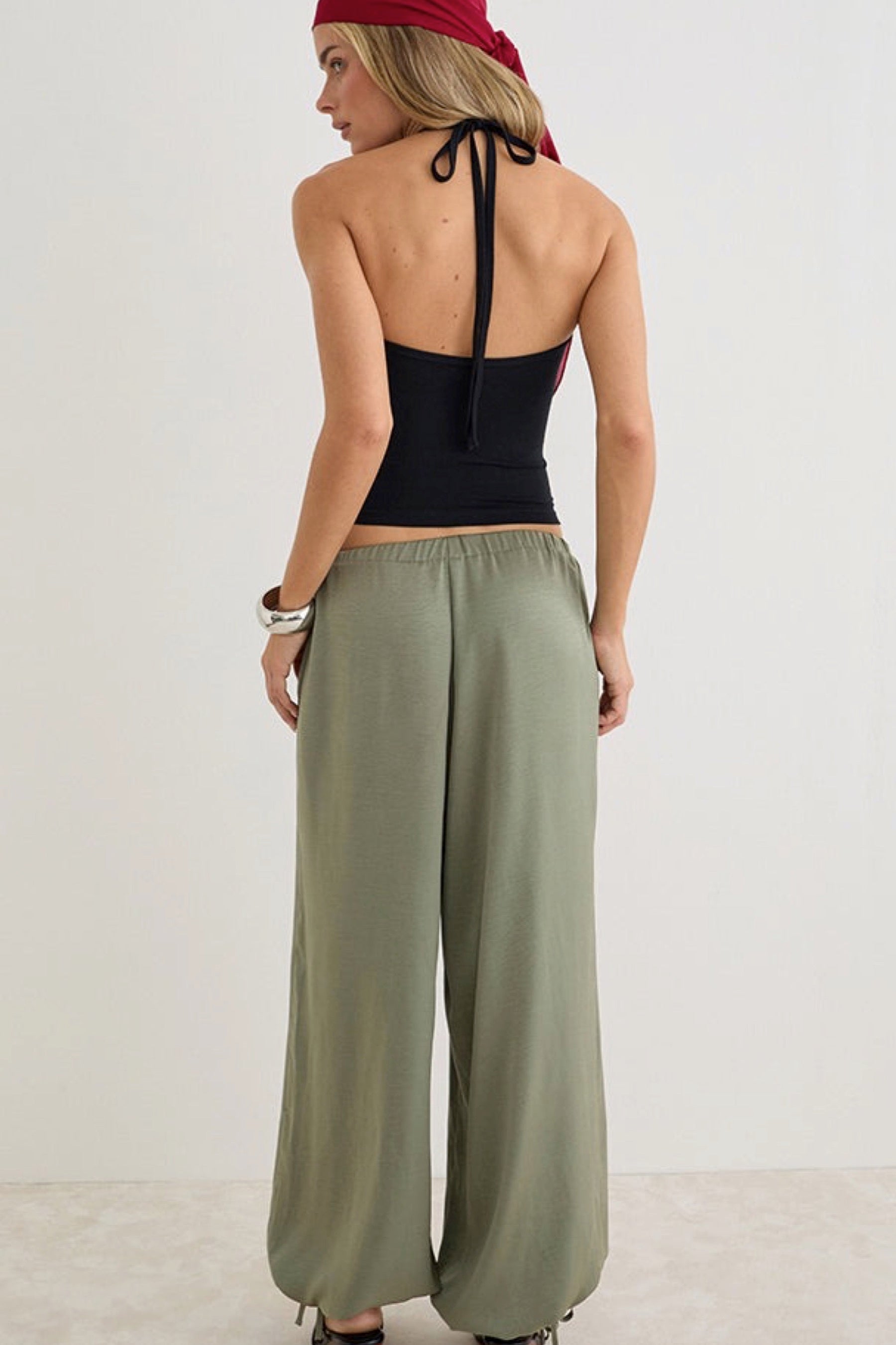 Khaki Brizid Pant