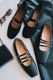 Black Nova Ballet Flat