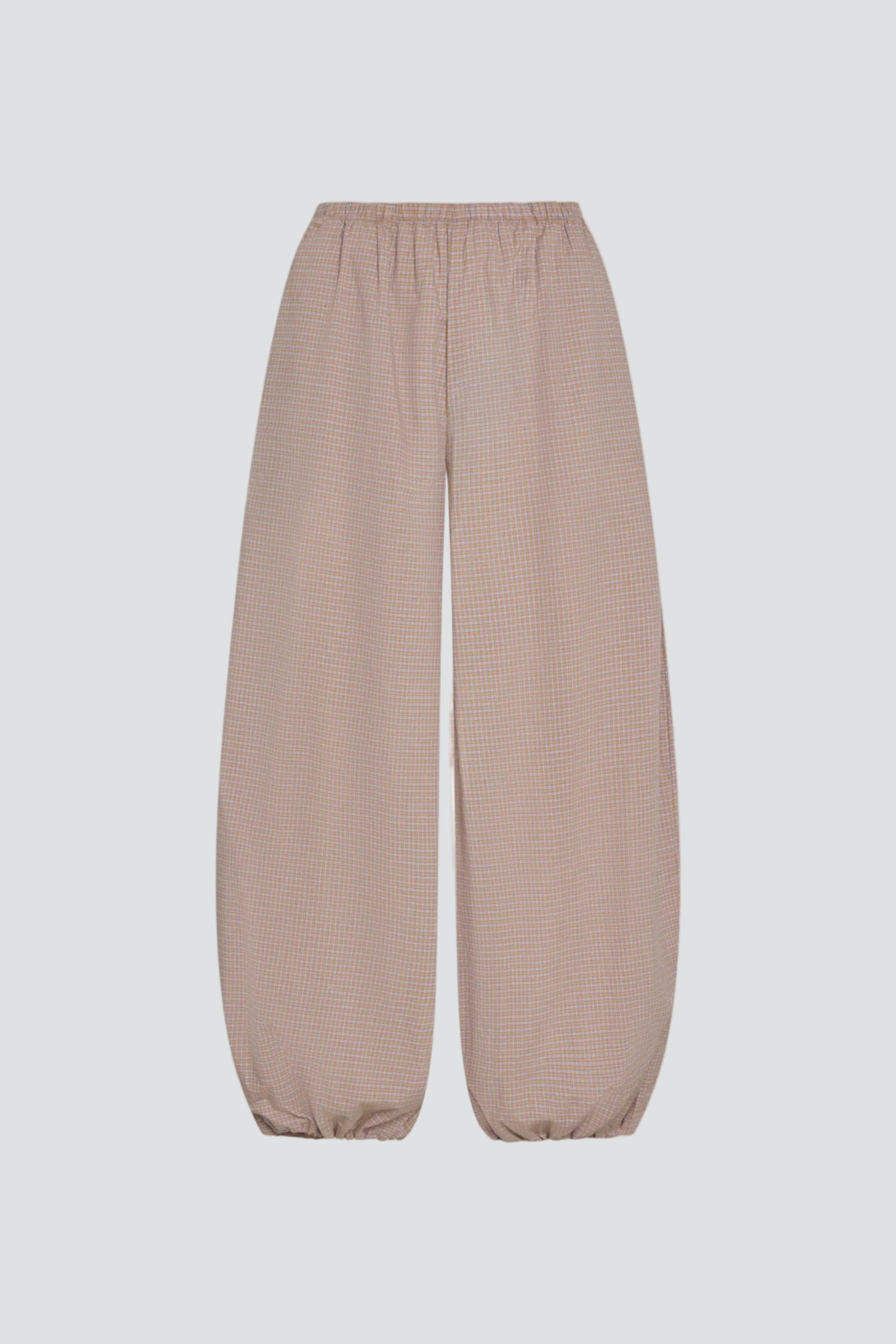Plaid Bloom Pant