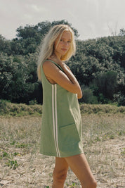 Green Hanalei Mini Dress