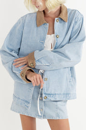Washed Blue Jessie Jacket