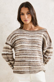 Sand Baklava Sweater