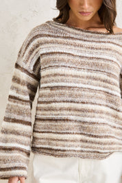 Sand Baklava Sweater