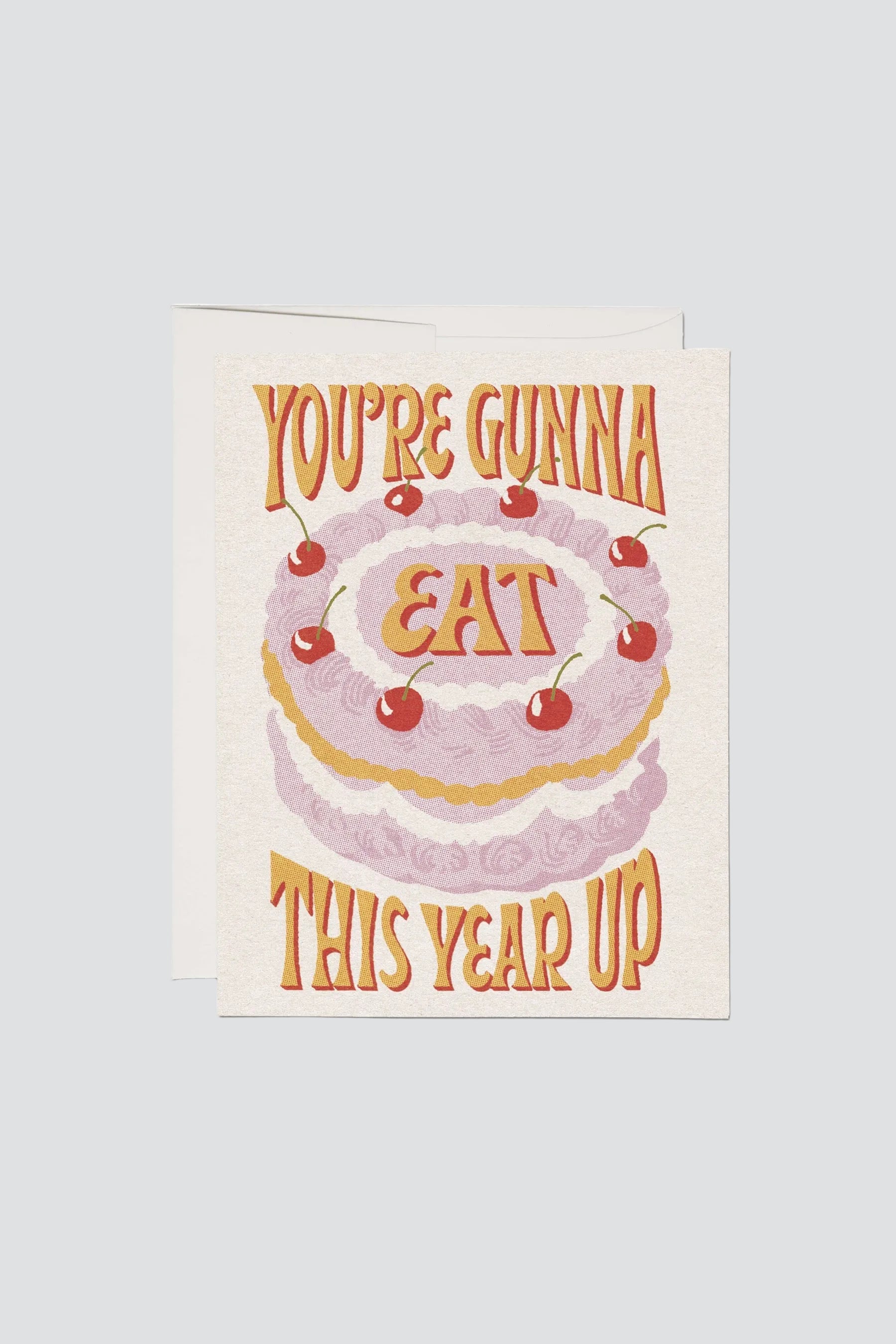 Eat This Year Up Card