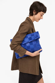 Lagoon Oversize Check Clutch