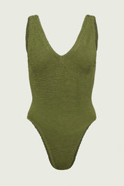 Metallic Moss Sadie One Piece