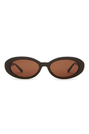 Espresso Polarized Sweet Leaf Sunglasses