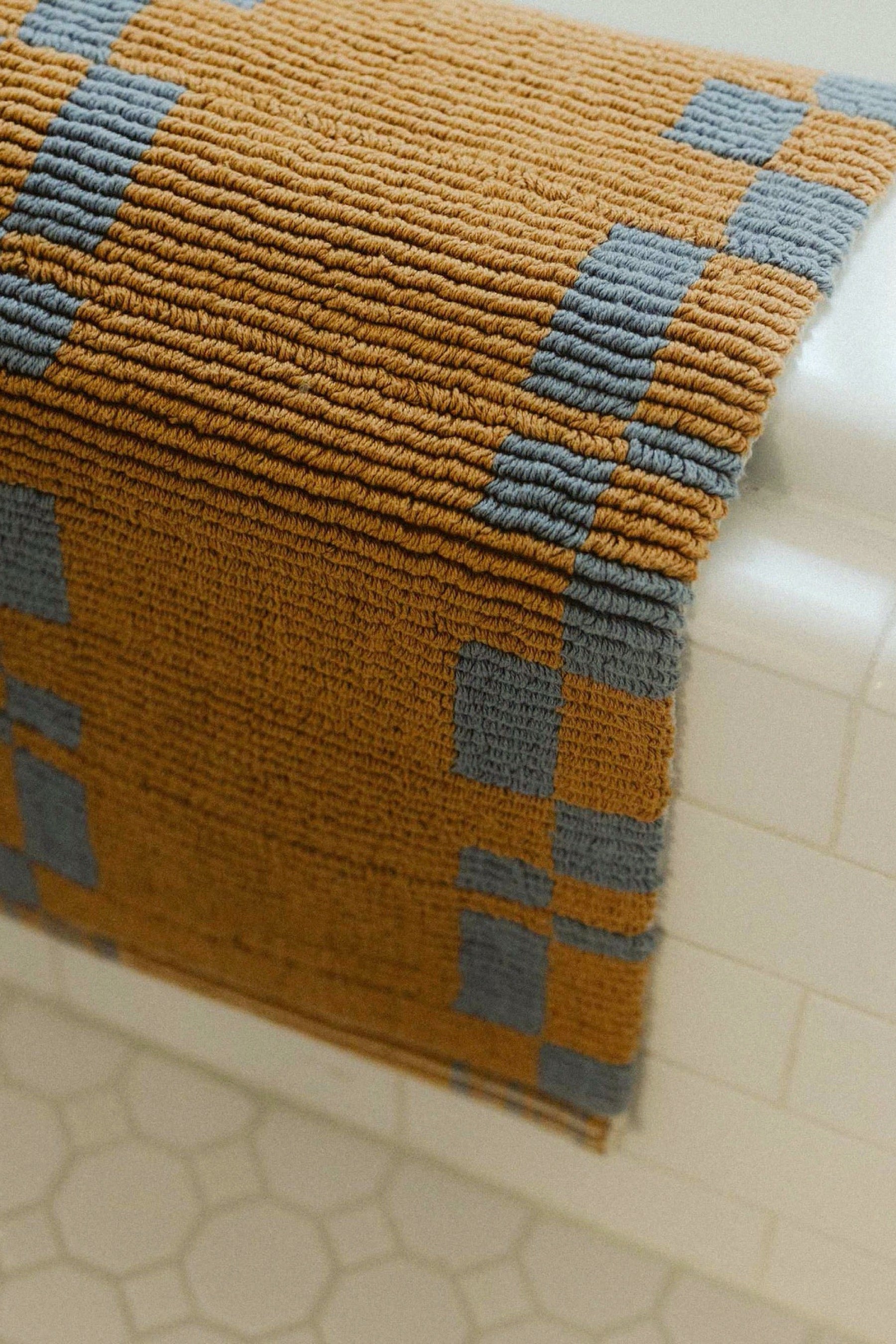 Azul + Camel Alina Rug