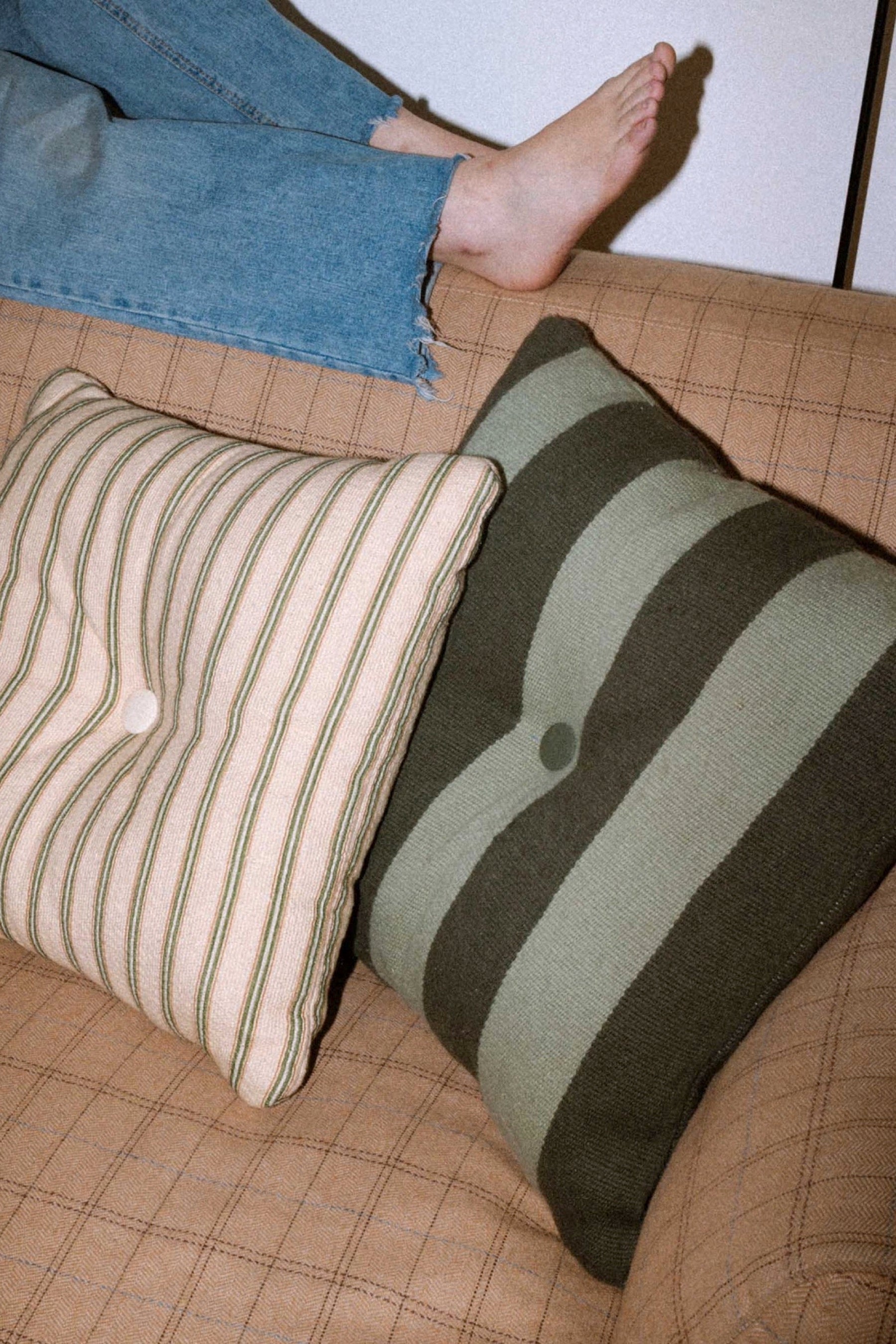 Pine Stripe Hugo Pillow