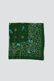 Eden Green Paisley Bandana