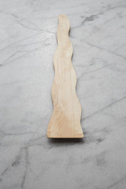 Maple Wood Wavy Spatula