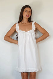 White Monaco Dress