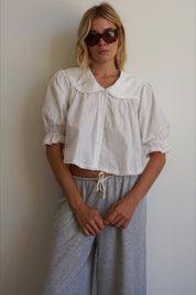 White Elsa Blouse