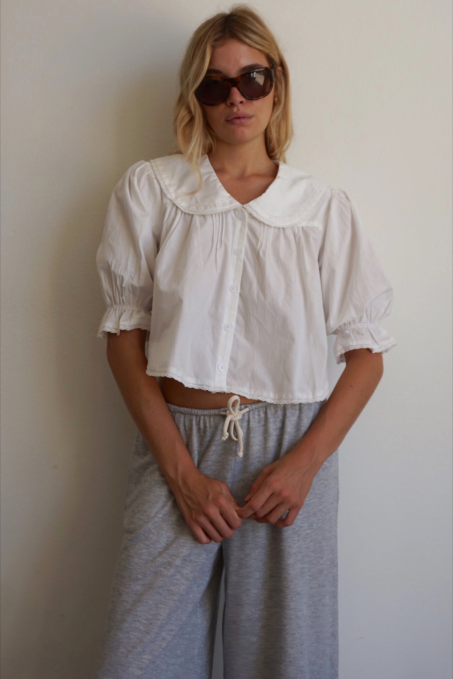 White Elsa Blouse