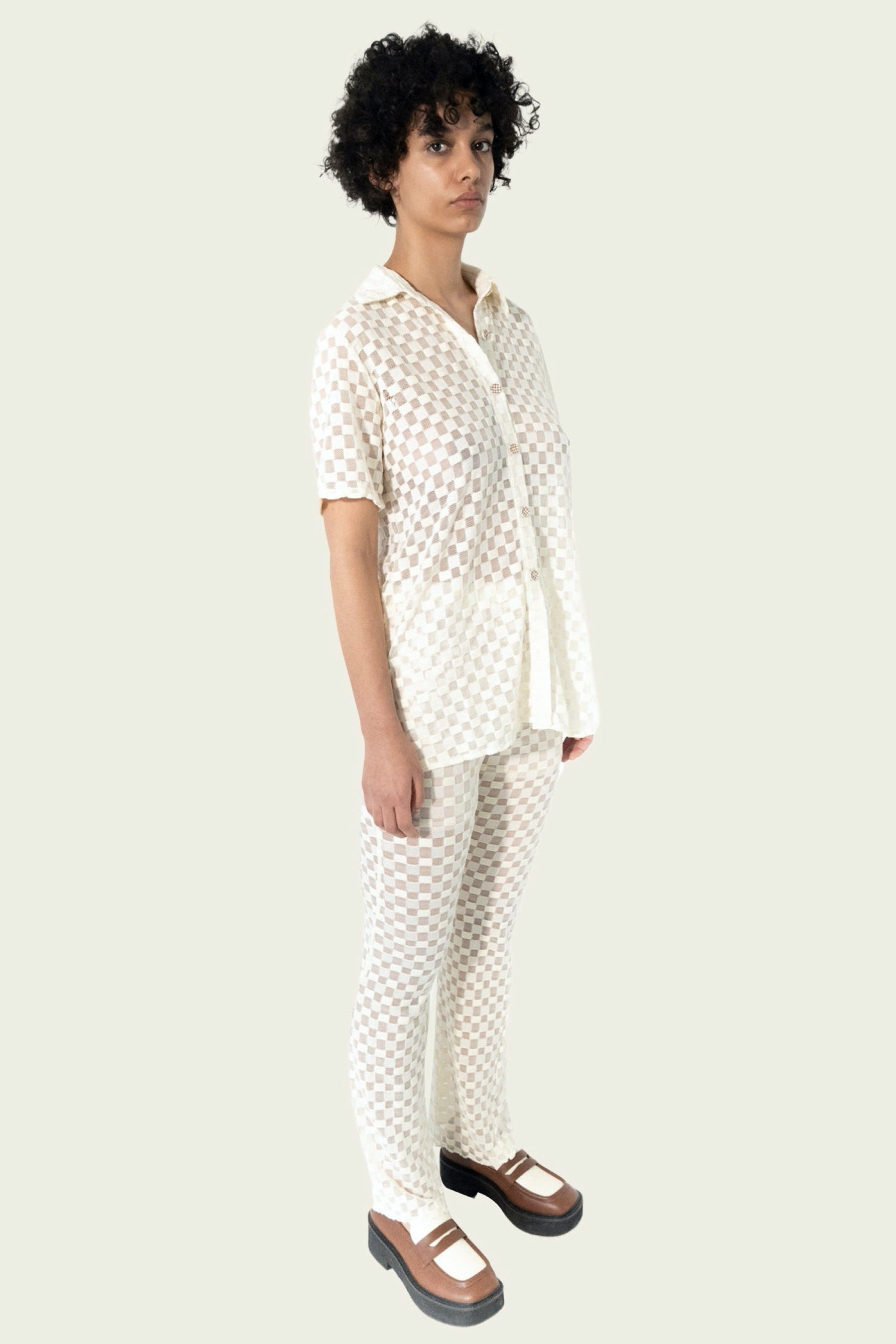 White Noise Harmony Button Down