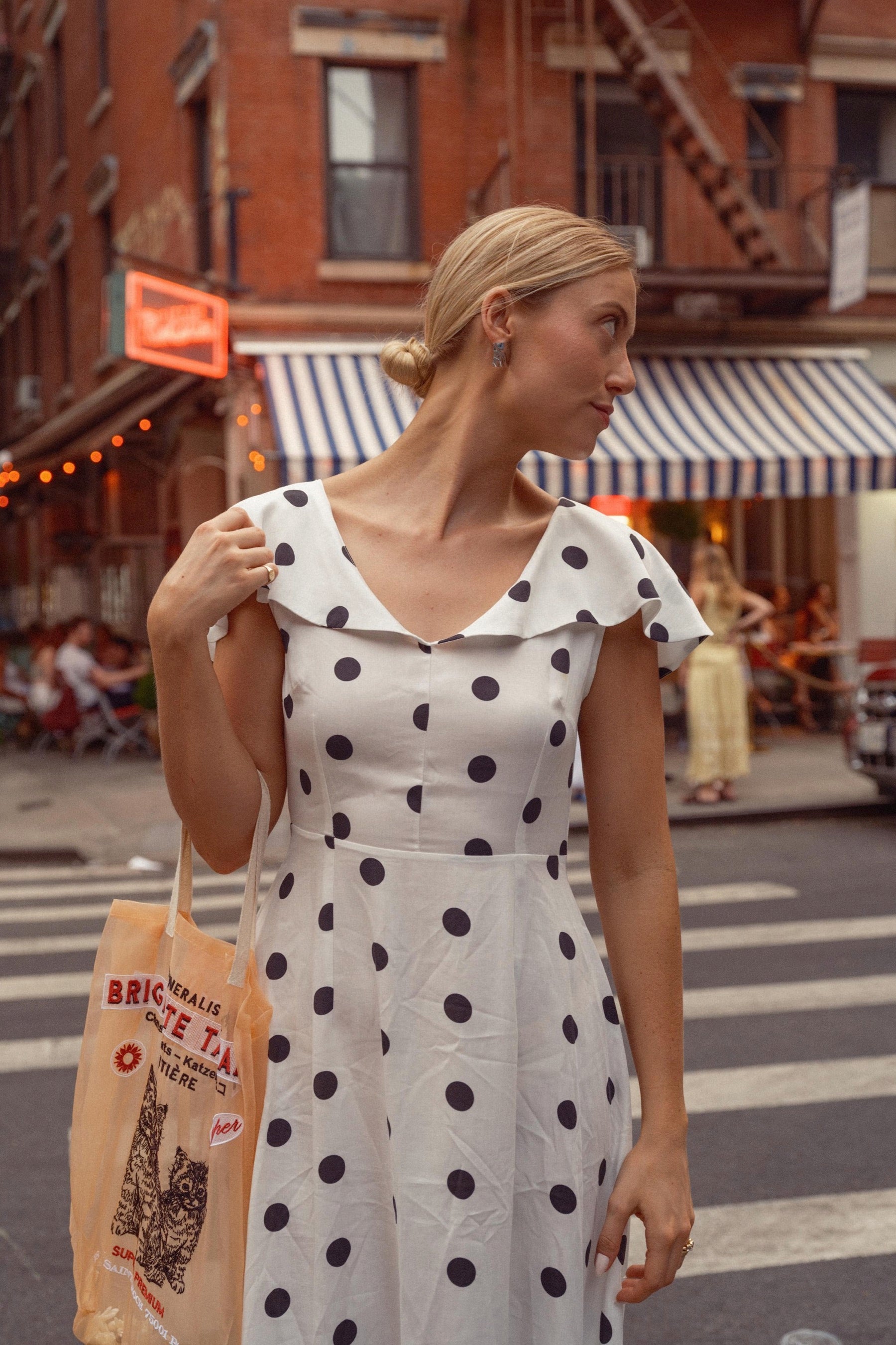 Polka Dot Fox Dress