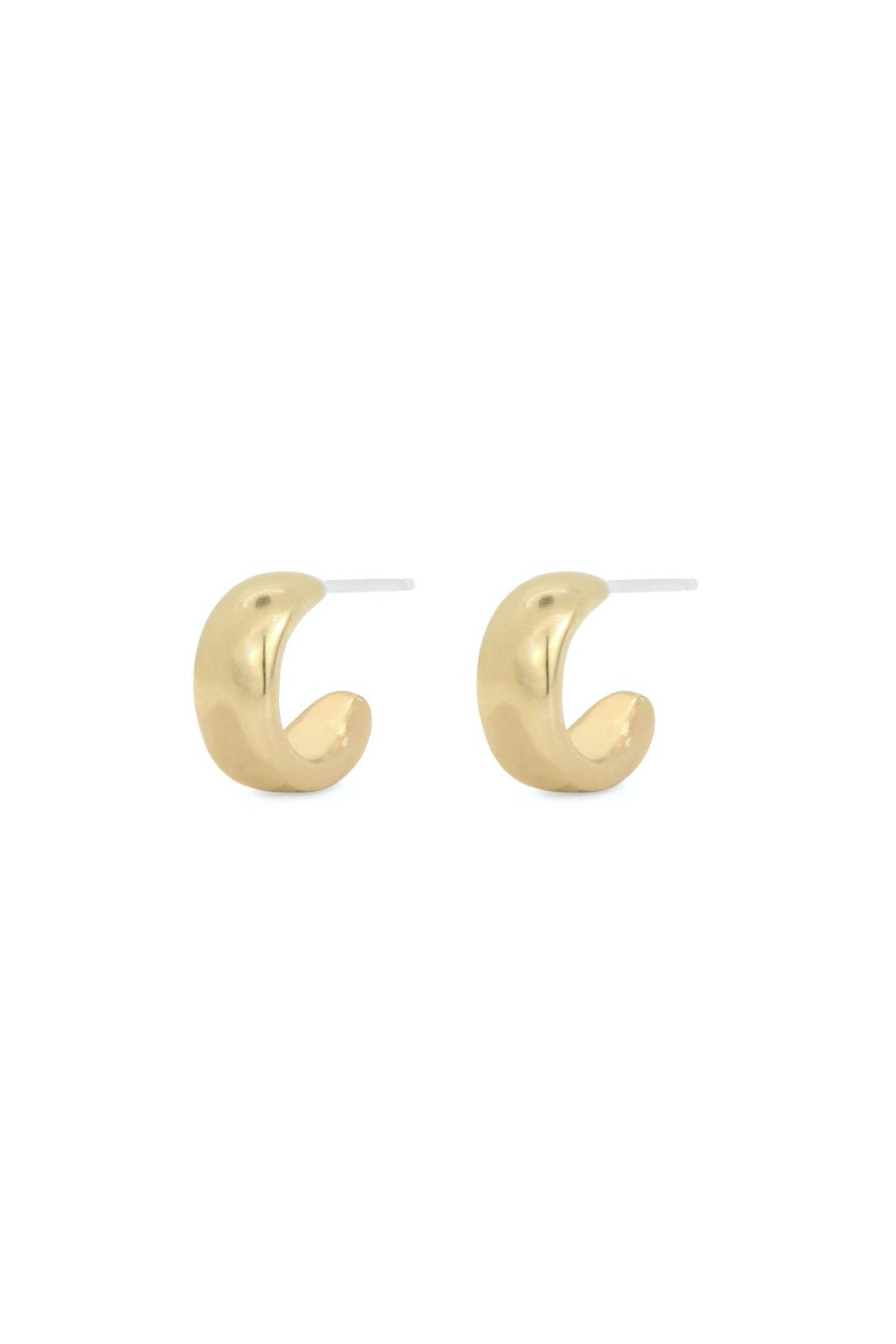 Bronze Cocoon Hoops