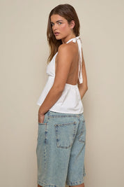 Ivory Eldana Halter Top