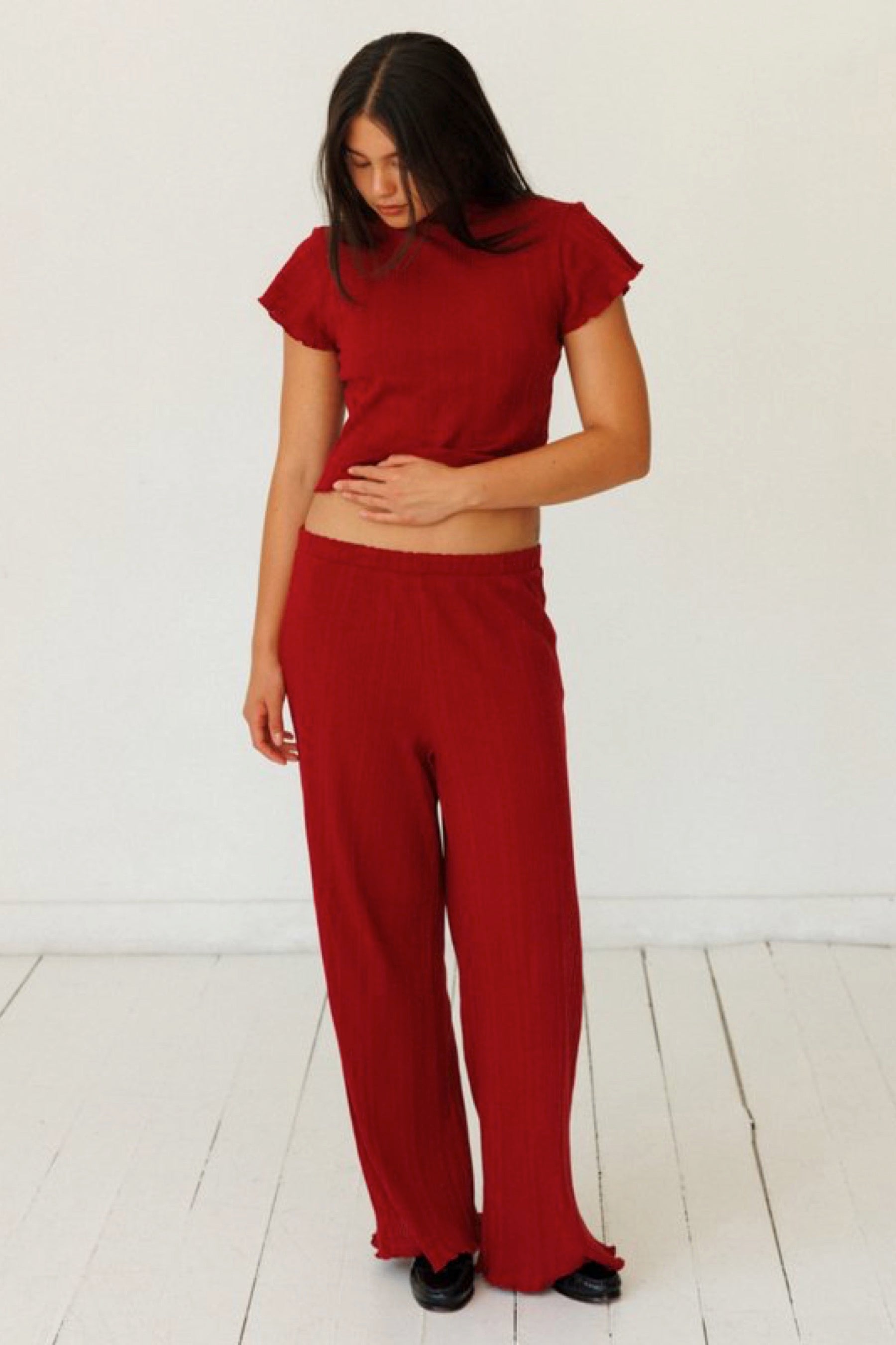 Pomegranate Edie Pant