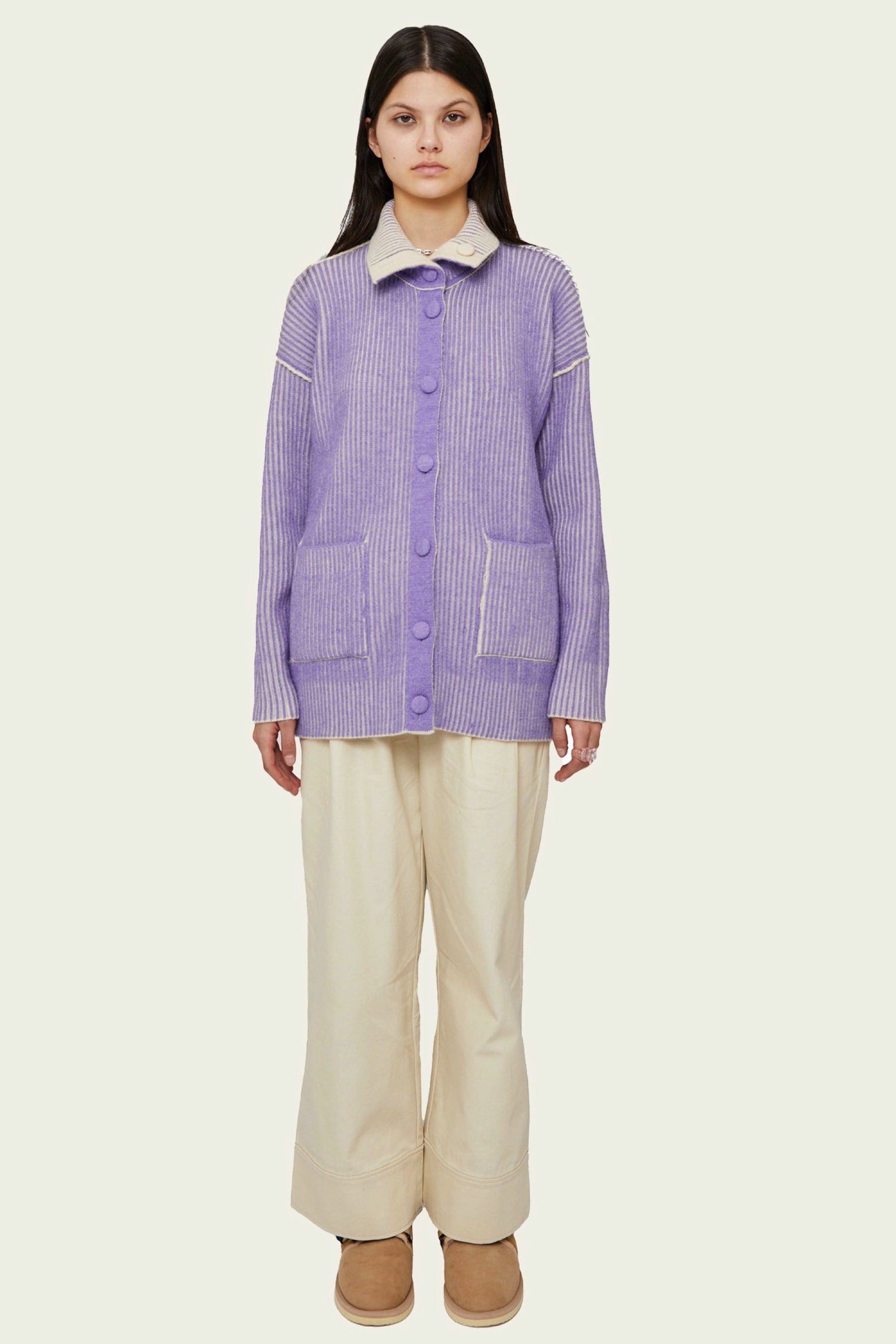 Orchid Nan Knit Jacket