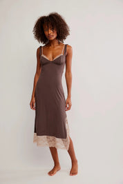 Mushroom Party Crasher Midi Slip