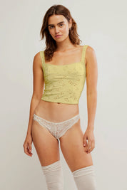 Banana Cream Full Bloom Cami