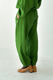 Avocado French Terry Balloon Pant