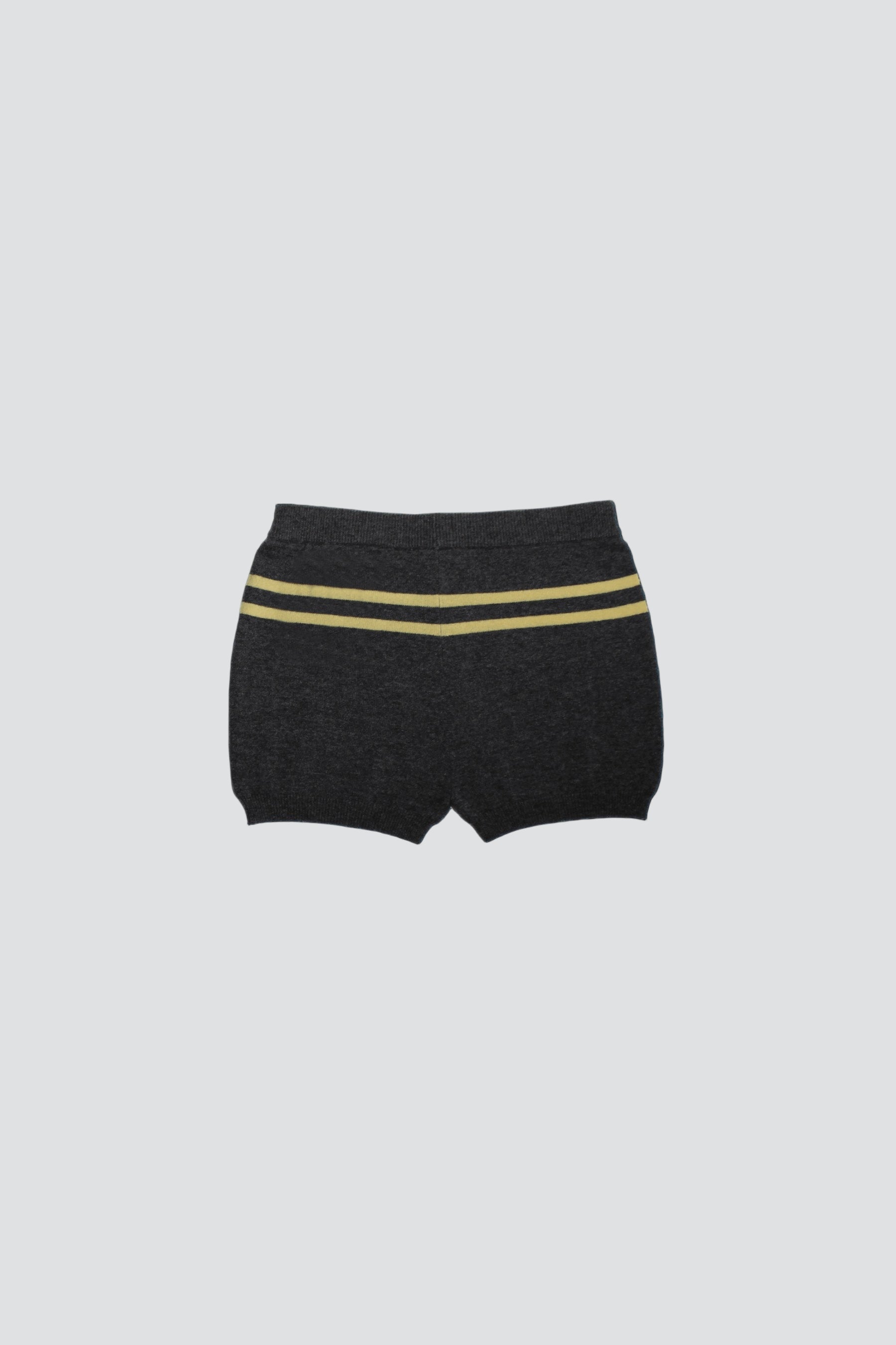 Charcoal Butter Stripe Shorts