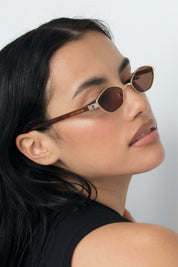 Chestnut Farrah Sunglasses