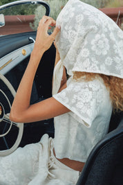 Ivory Florence Scarf