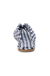 Navy Gingham Gidget Sandal