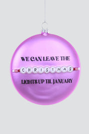 Christmas Lights Ornament